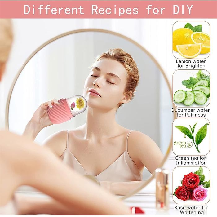 Contour Cube Ice Facial / Face Ice Cube / Ice Roller Cube