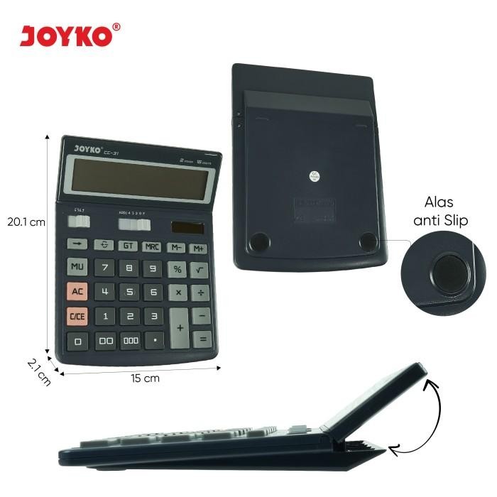 

Calculator Kalkulator Joyko CC-31 16 Digits