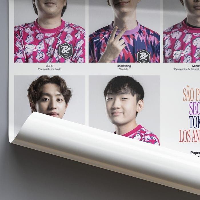 

Paper Rex Limited Edition Poster 2023