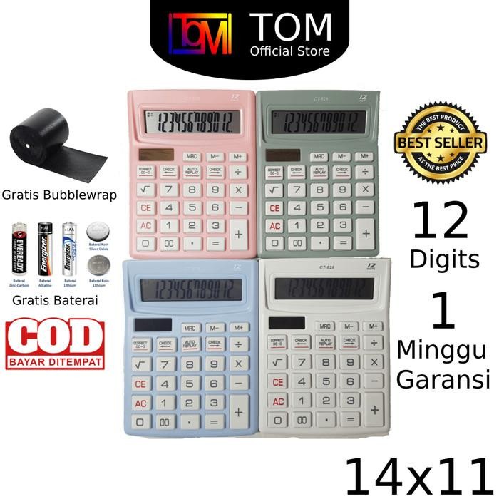 

Kalkulator Warna 12 Digit - Kalkulator CT 828