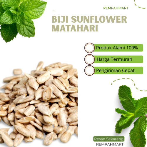 

25g Biji Bunga Matahari Premium / Sunflower Seed Raw 25 Gram Rempahmart