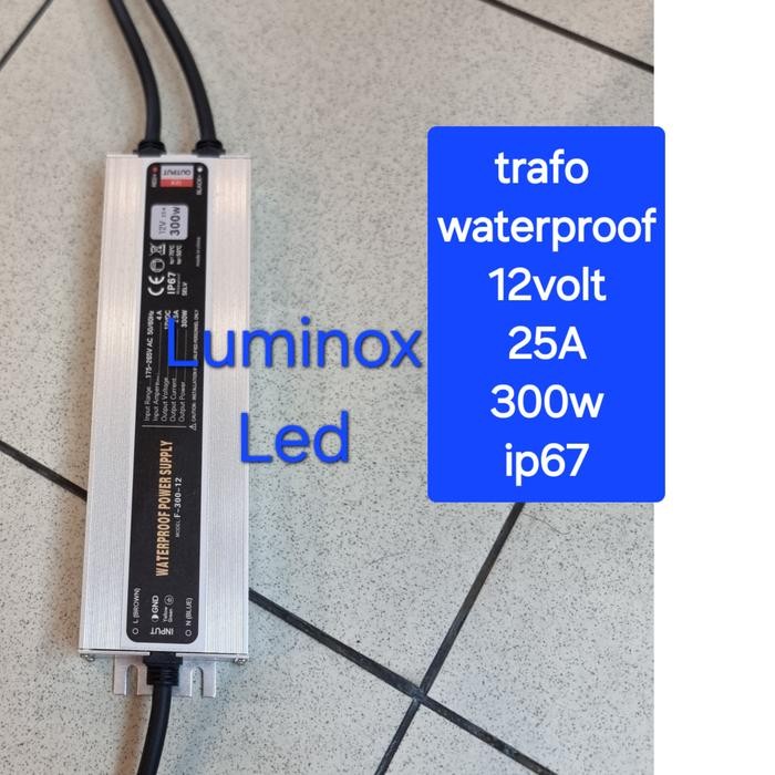 TRAFO LED 12V 12VOLT 300W 300WATT / DRIVER LED 12V 300W 300 W OUTDOOR
