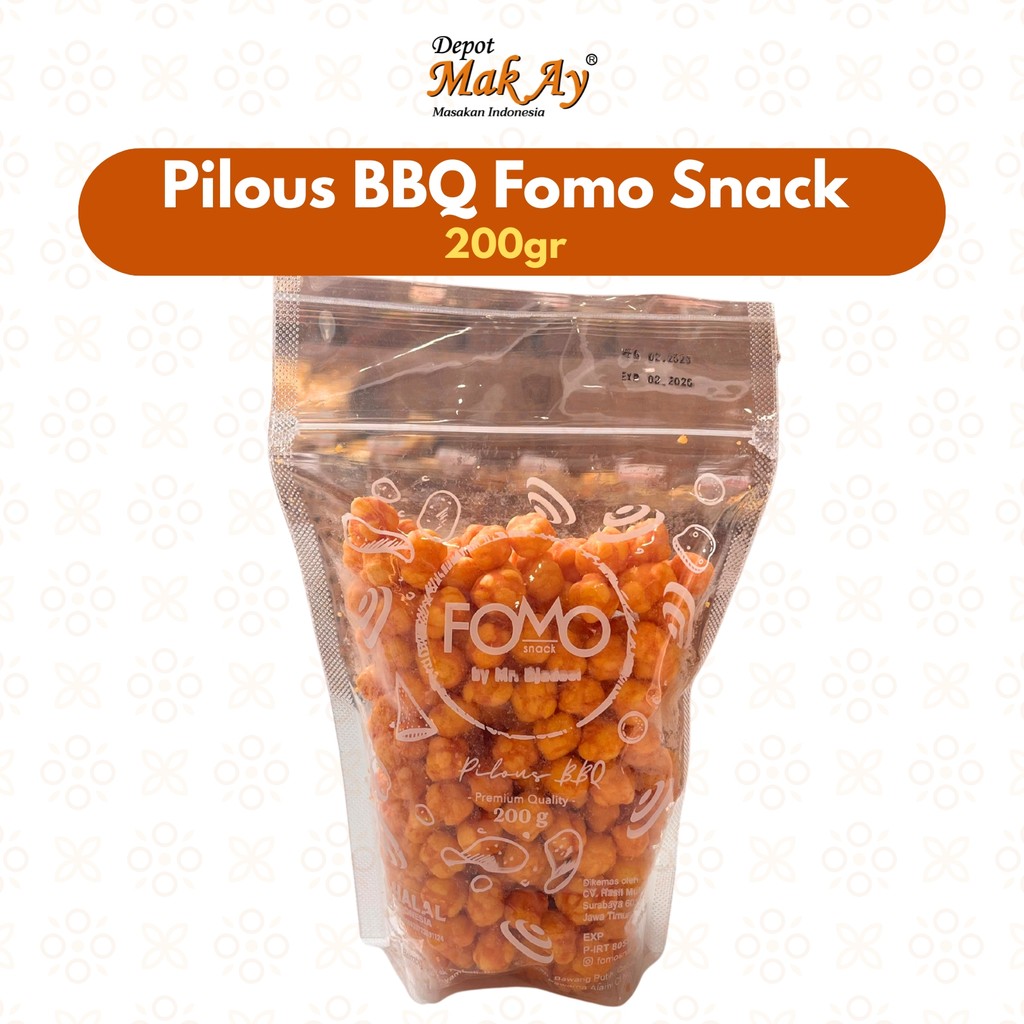 

Pilons Barbeque Fomo Snack 200gr | Camilan | Jajanan | Surabaya | Snack | Makanan | Kuliner | Enak | Nyemil