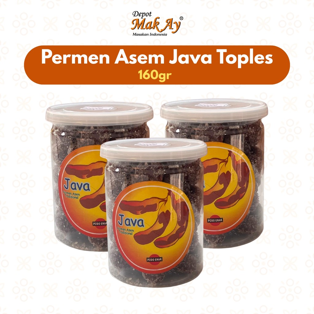 

Permen Asem Java Toples 160gr | Camilan | Jajanan | Surabaya | Snack | Makanan | Kuliner | Enak | Nyemil