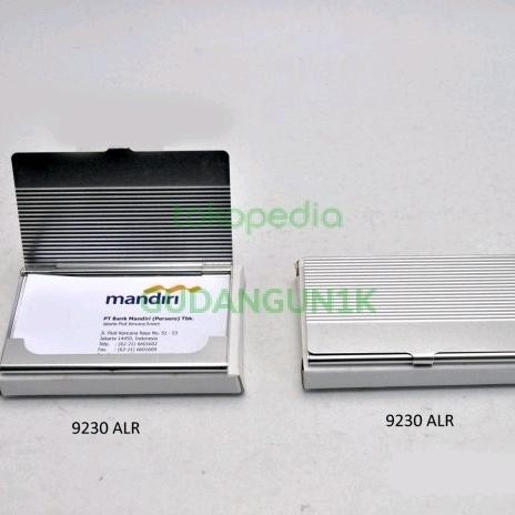 

Baru Name Card Case Alumunium Metal Slim Stylish untuk Kartu Nama & KTP