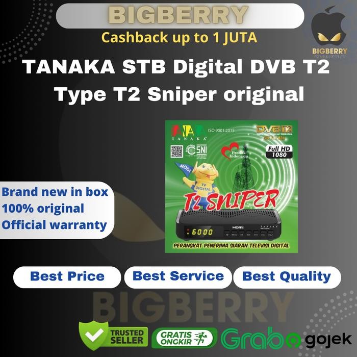 Tanaka STB Digital DVB T2 Type T2 Sniper original