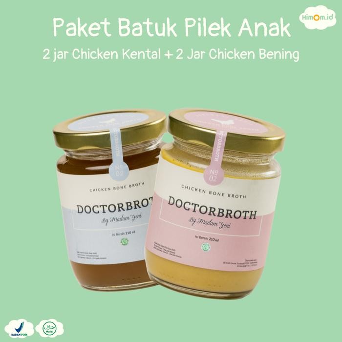 

Paket Bapil Batuk Pilek Anak 4 jar Doctor Broth - Bone Broth