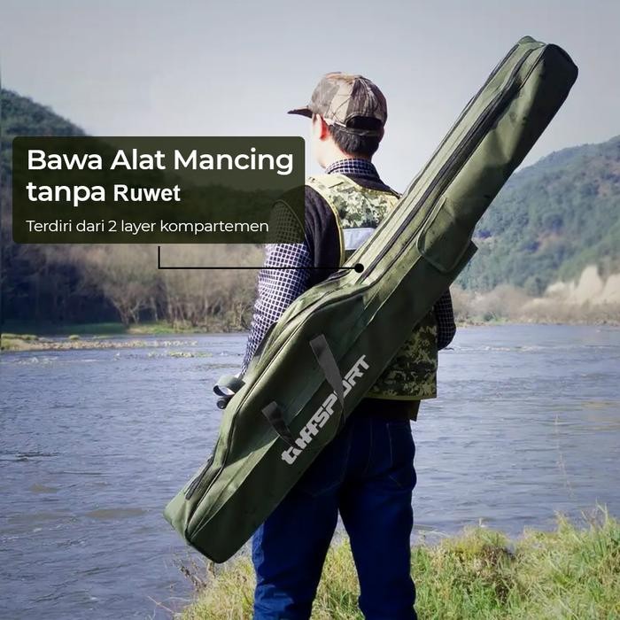 Tas Pancing Joran Multifungsi 150Cm