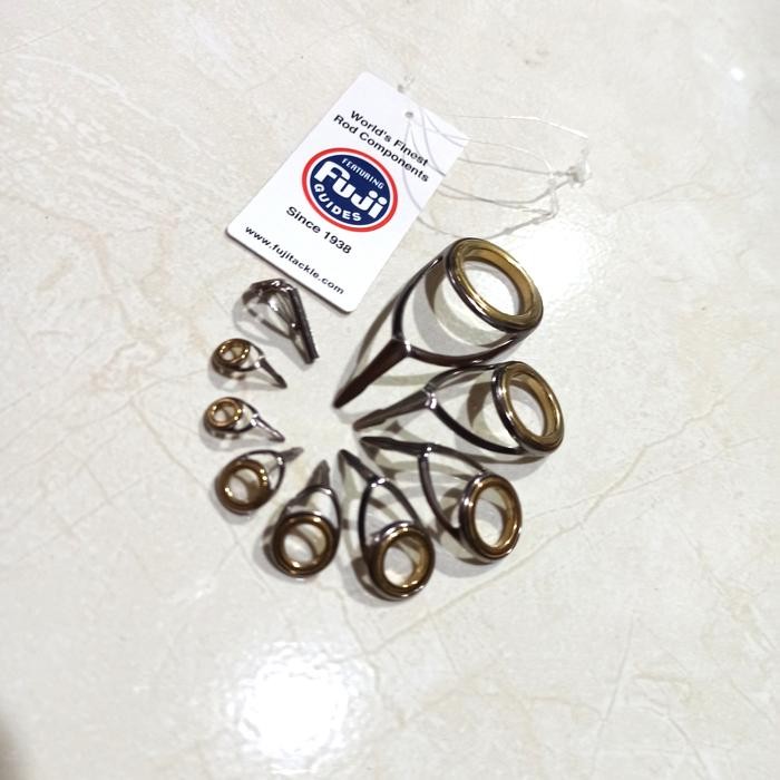 RING GUIDE FUJI GOLD CERMENT SPINNING JORAN CUSTOM SET FUJI