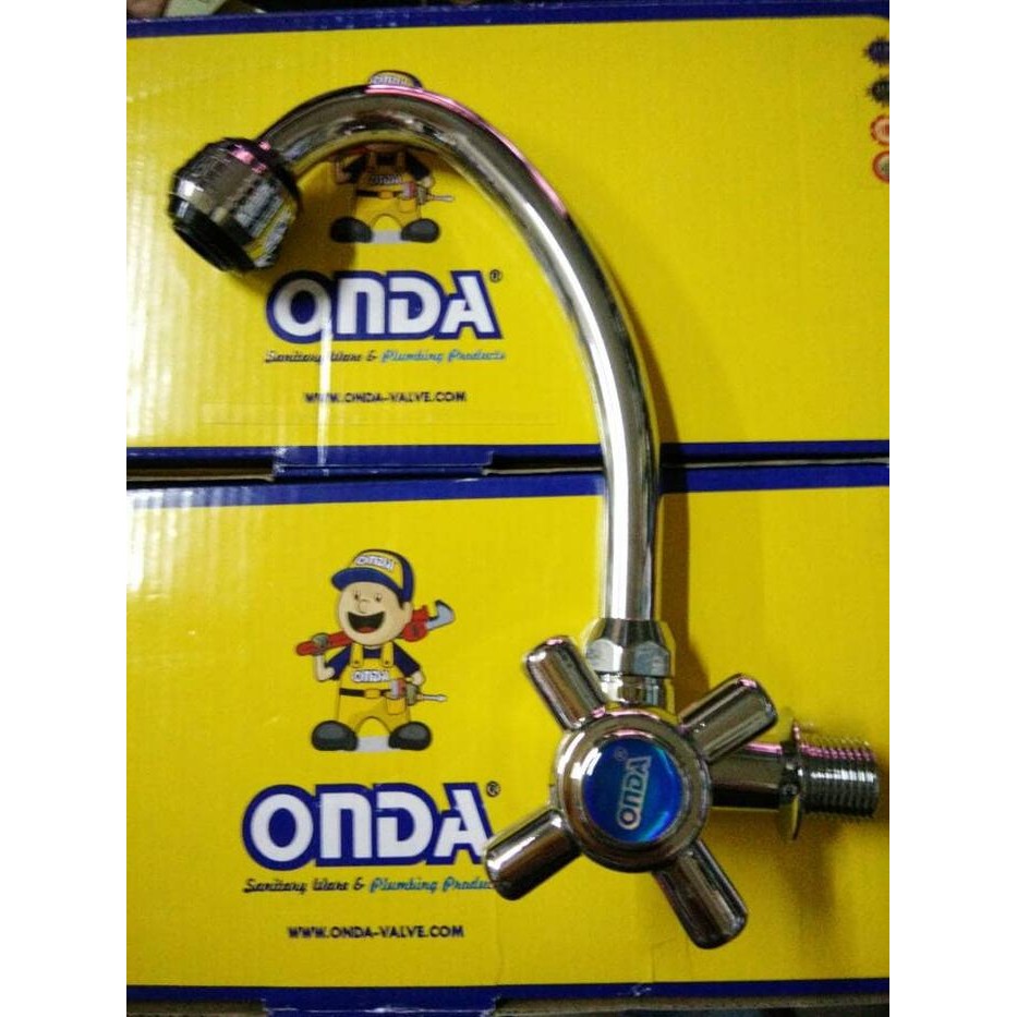 KERAN DAPUR ONDA / KRAN ANGSA / KRAN TEMBOK CUCI PIRING