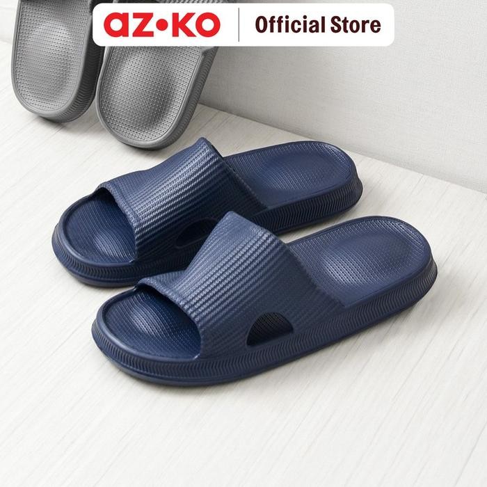 ATARU UKURAN 39 SANDAL RUMAH KARET - BIRU