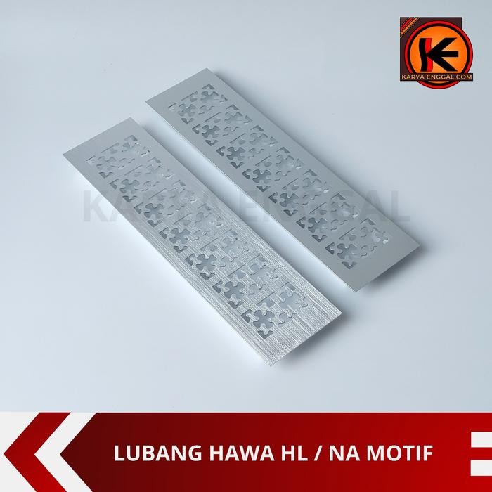 Lubang Hawa Motif / Lubang Ventilasi / Saringan Hawa Kotak Alumunium
