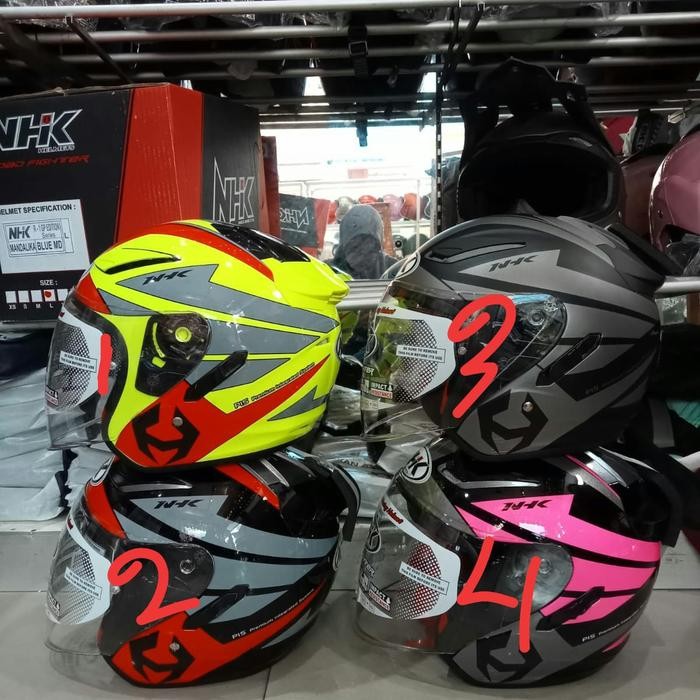 Helm Nhk R1 Motif Double Visor