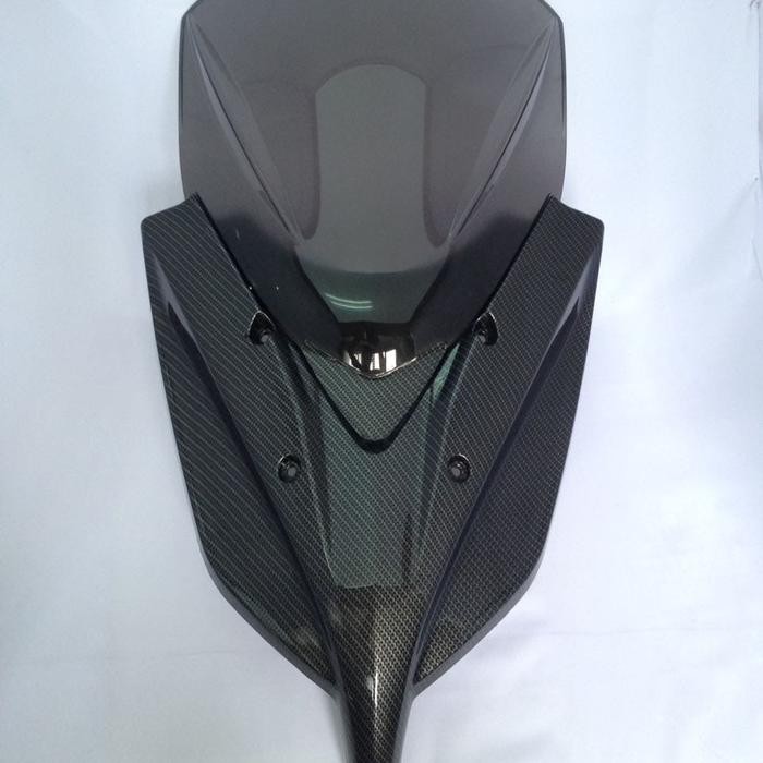Tameng Windshield Yamaha Nmax Old Carbon Tanpa Spion Merek Nemo