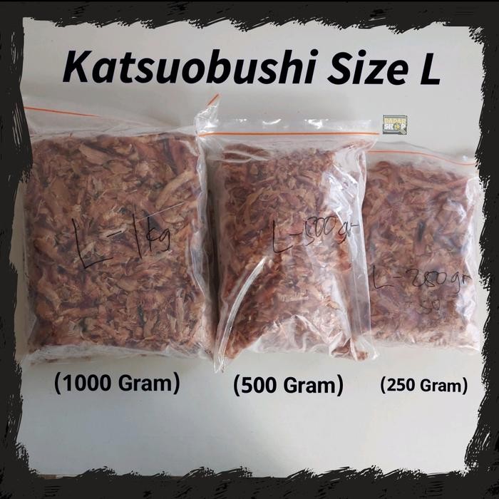 

Katsuobushi / Katsubushi / Cakalang Serut / Taburan Takoyaki (Grade A) Best Quality Asli 100%