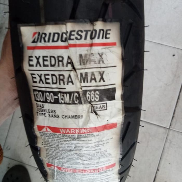 Ban Luar Bridgestone Exedra Max Ukuran 130/90-15
