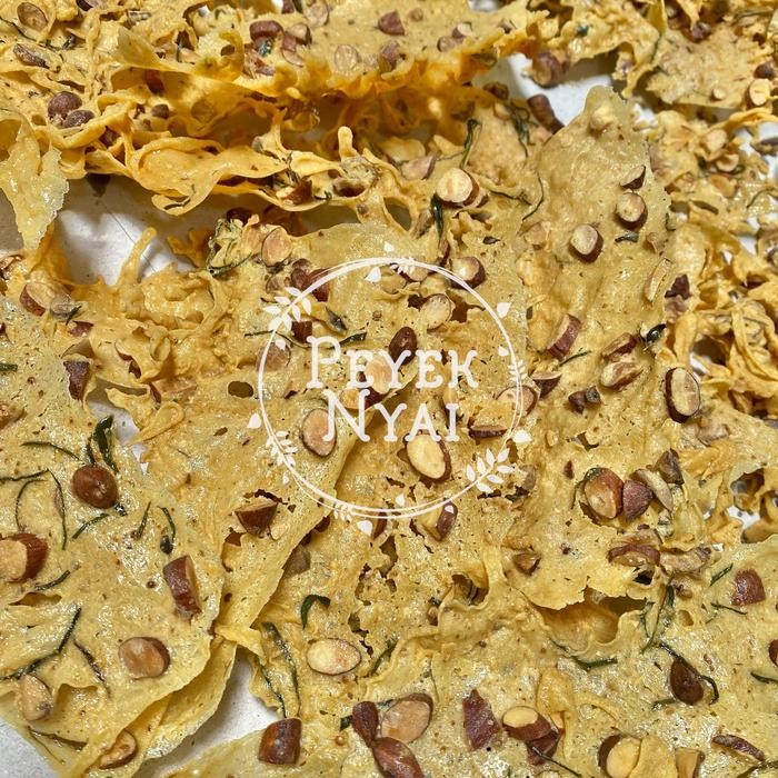 

Peyek Nyai - Rempeyek Kacang Almond (Toples 5L) Xl Terlaris