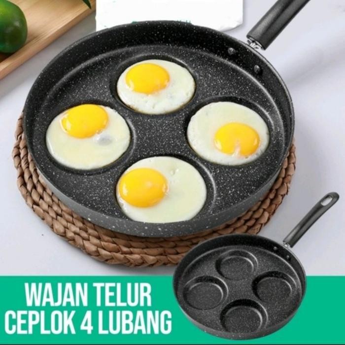 SALE CETAKAN TELUR 4 LUBANG MARTABAK / WAJAN TELUR DATAR,
