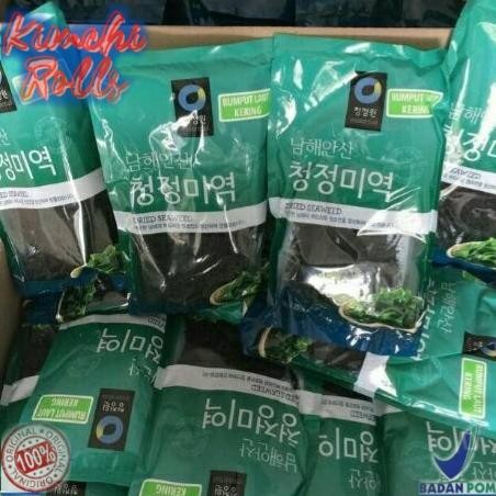 

Daesang Chung Jung One Miyeok, Dried Seaweed, Rumput Laut Kering Terlaris