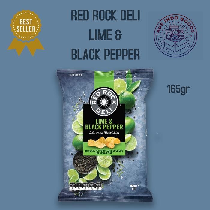 

Red Rock Deli Lime Blackpepper 165 Gr Terlaris
