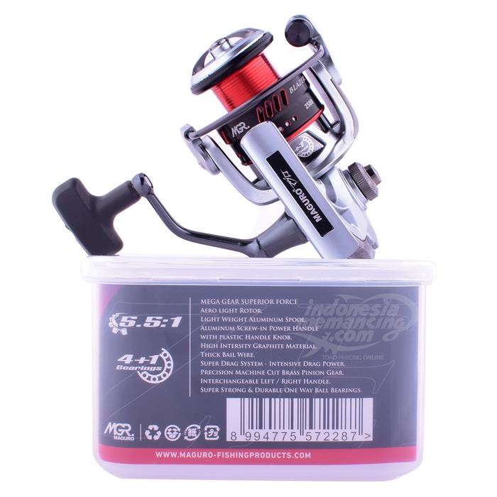 Reel Spinning Maguro Blazer Power Handle - 2500 IndonesiaMemancing
