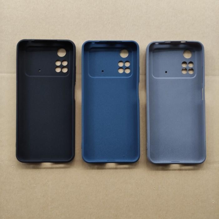 (Allthebest) Case Poco M4 Pro 4G Softcase Sandstone Silicon Anti Slip Casing Camera