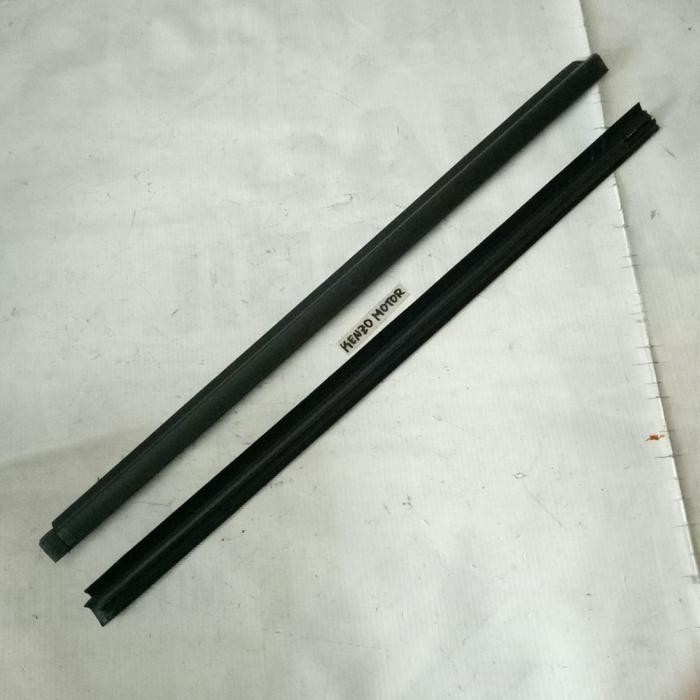 KARET PELIPIT KACA WEATHER STRIP GRAN GRAND MAX PICK UP SET 2PC ASLI