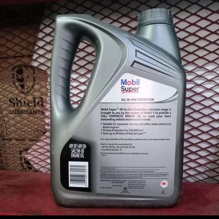 MOBIL SUPER 5W-30 4LITER.