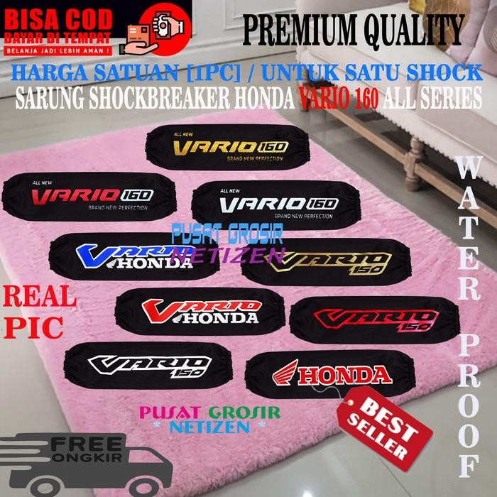 sarung shock/ cover shockbreaker shok belakang Honda Vario 125 150 160