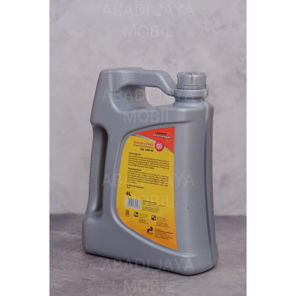 Oli Mesin Pertamina Prima XP SAE 10W-40 API SM 4 Liter