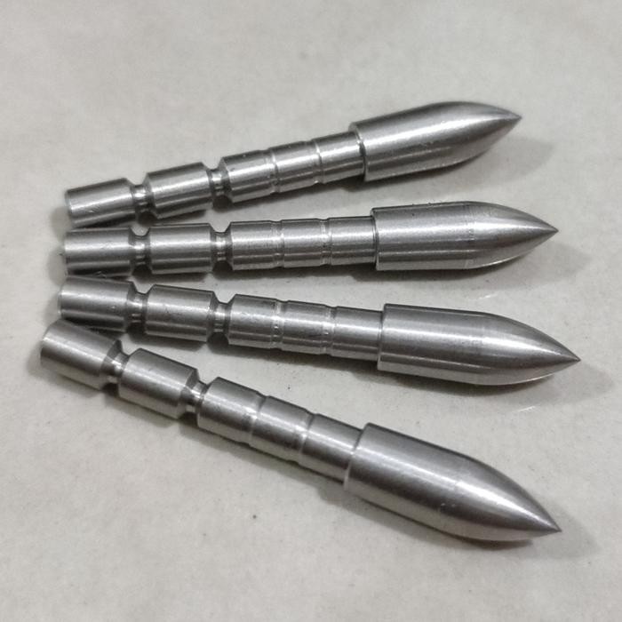 arrow point inner 4.2 mm 80 grain - mata anak panah carbon kode 68