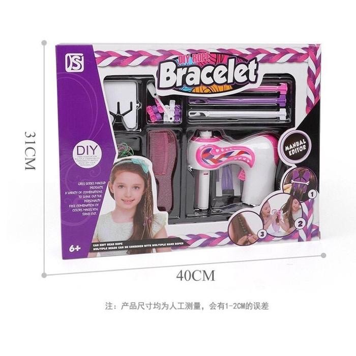 Alat Kepang Rambut Elektrik Otomatis Diy - Kado Anak Perempuan