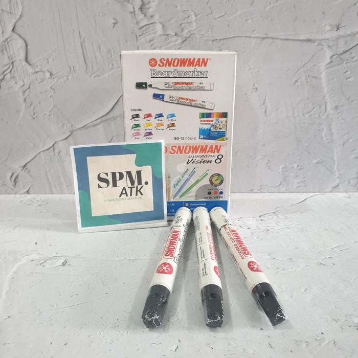 

Spidol Snowman Whiteboard BG-12