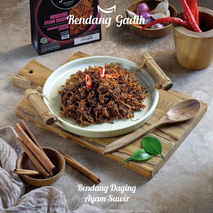 

Diskon! Promo Rendang Gadih Ayam Suwir 150G - Siap Saji