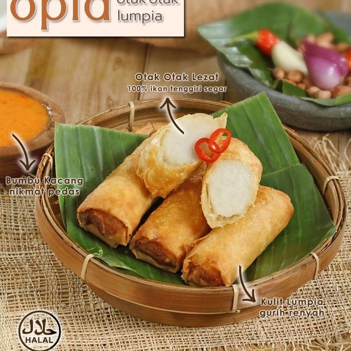 

Diskon! Promo Otak-Otak Lumpia Opia Isi 10Pcs Frozen Food