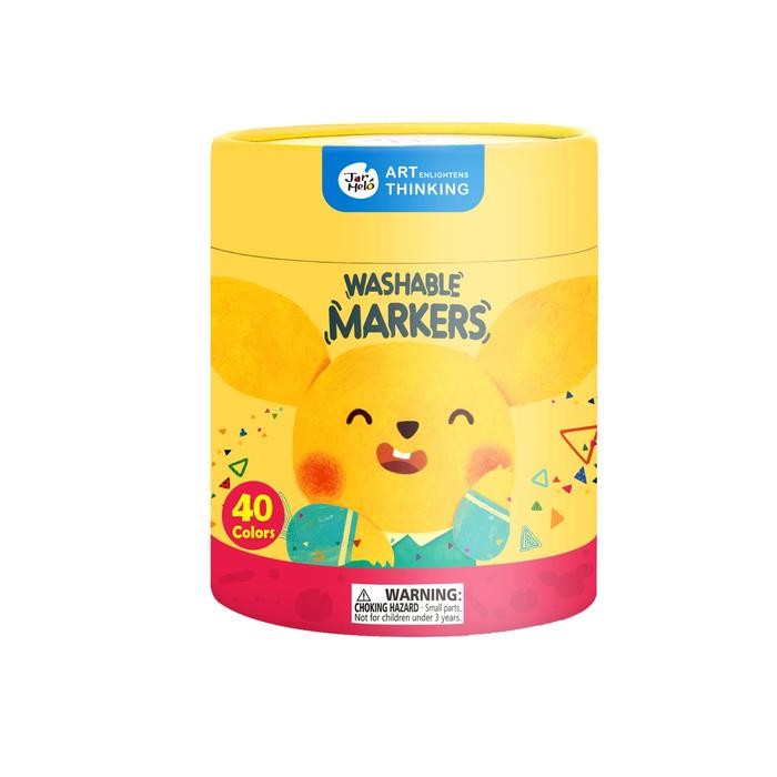 

Joan Miro Babyroo Washable Marker 40 color spidol warna spidol anak