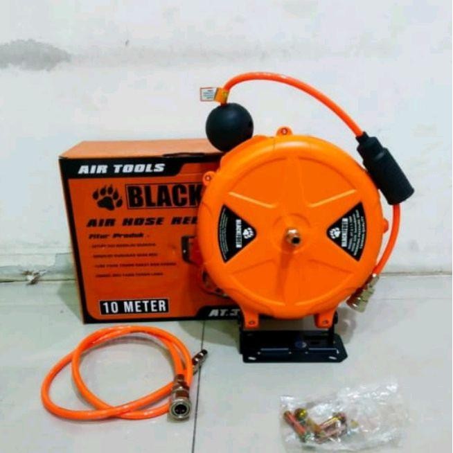 Blackfoot Air Hose Reel 10 Meter Selang Angin Kompresor Gantung