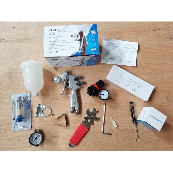 Spray Gun Hvlp Auarita H921 / H-921 Nozzle 1.0 1.2