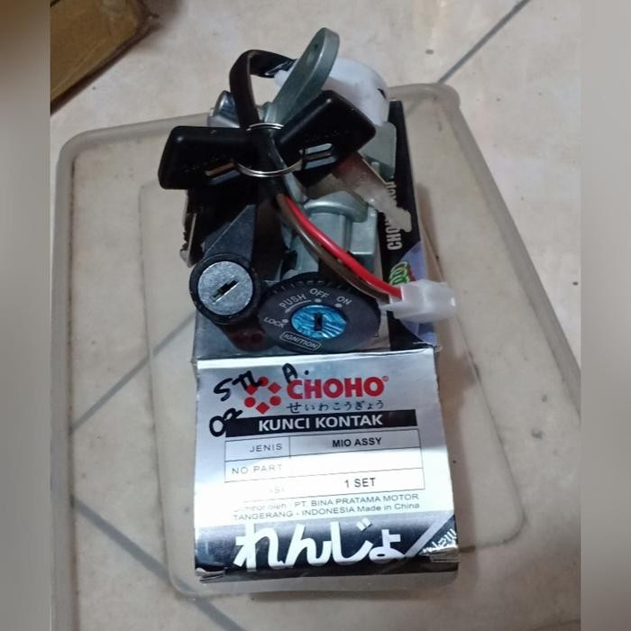 Terlaris Kunci Kontak Set Assy Mio Sporty Mio Smile Mio Karbu Merk Choho
