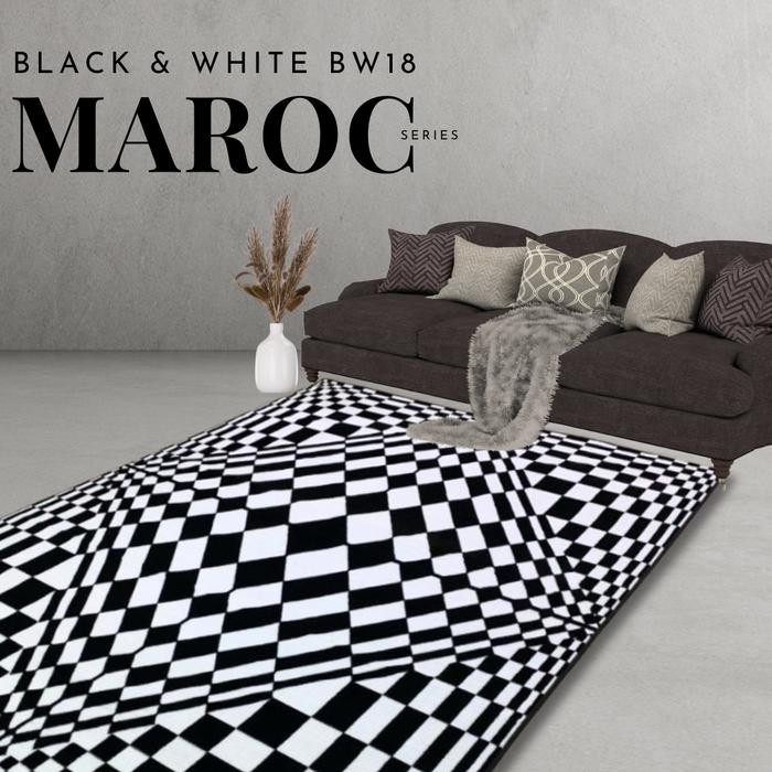 Karpet New Collect Karpet Lantai Illusion 04 160X210 Karpet Meja Tamu