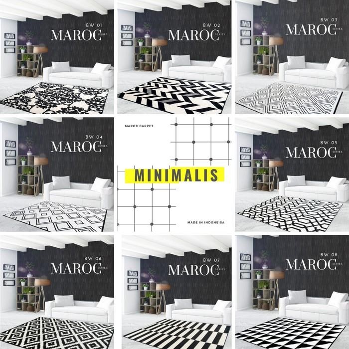 KARPET MAROC 160X210 MONOKROM