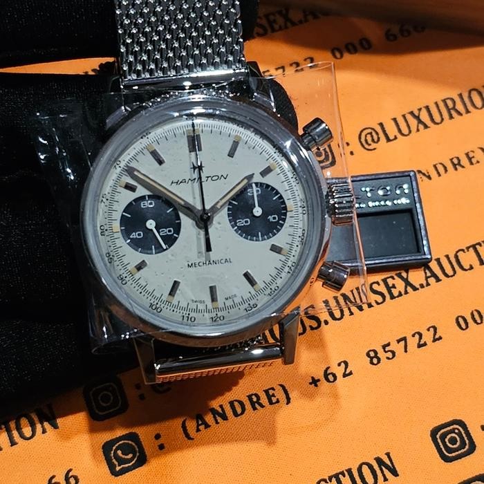 Jam Tangan Hamilton Intra Matic Chronograph H38429110 ORIGINAL