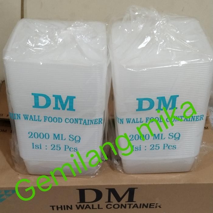 JT thinwall DM 2000ml square