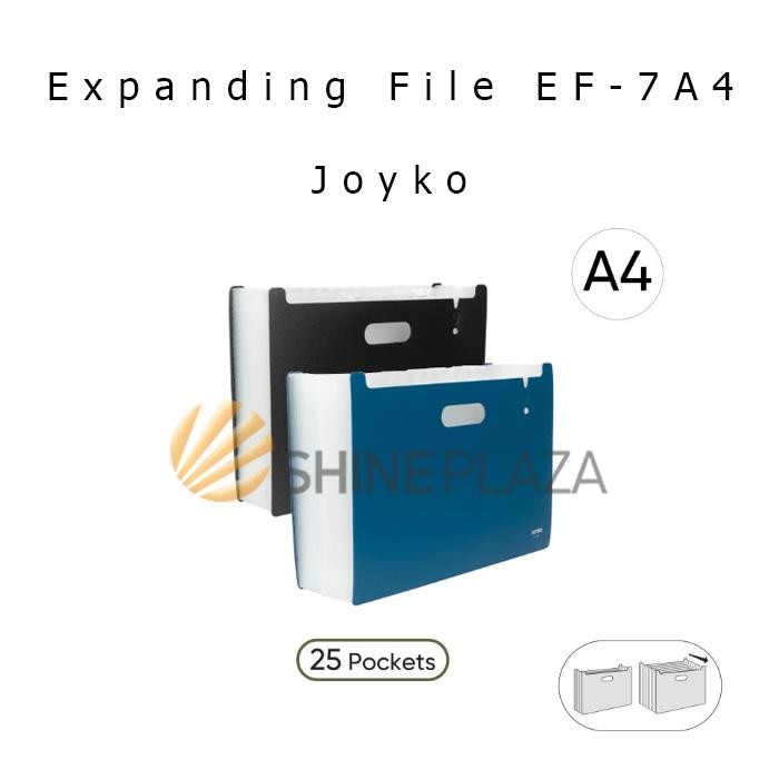 

Joyko Map Ekspanding Harmonika EF-7A4 A4 25 Pocket - Expanding File Office Berkualitas