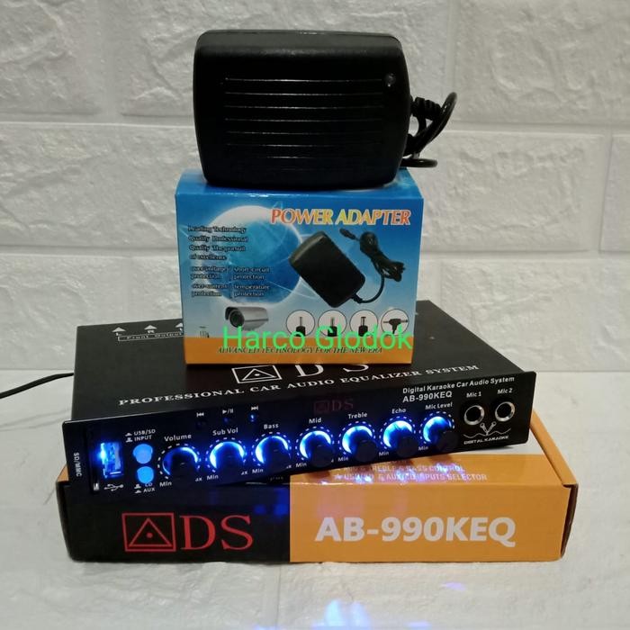 ORI - PARAMETRIK ADS AB-990KEQ BLUETOOTH + ADAPTOR USB SD