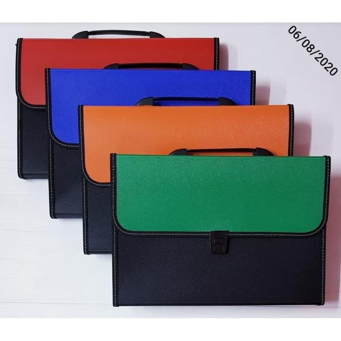 

Map Expanding File Ukuran Folio - Harmonika Sekat 12 Pocket Organizer Berkualitas