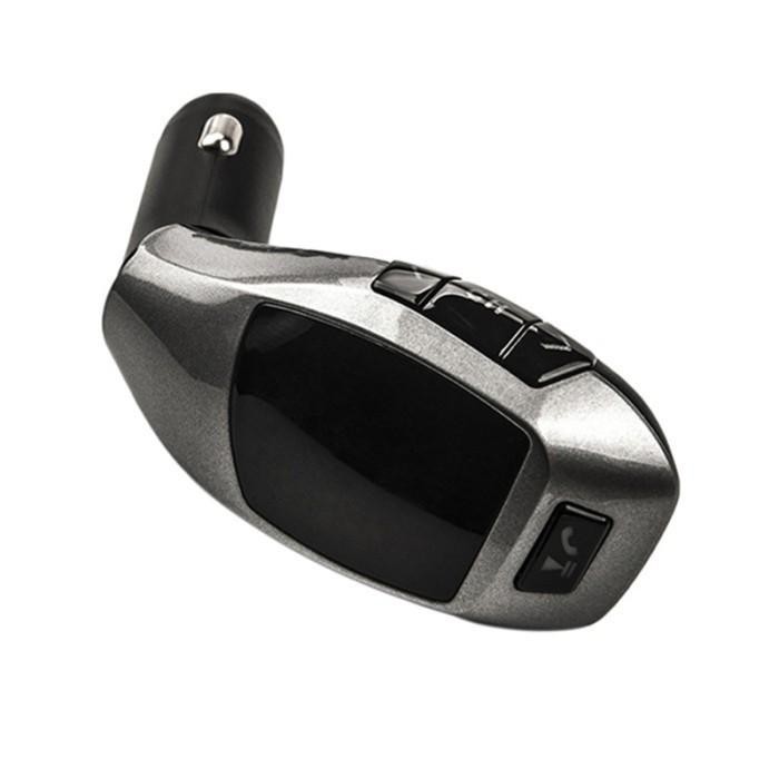 X5 BLUETOOTH CAR KIT MP3 PLAYER FM TRANSMITTER CAR CHARGER KODE 162