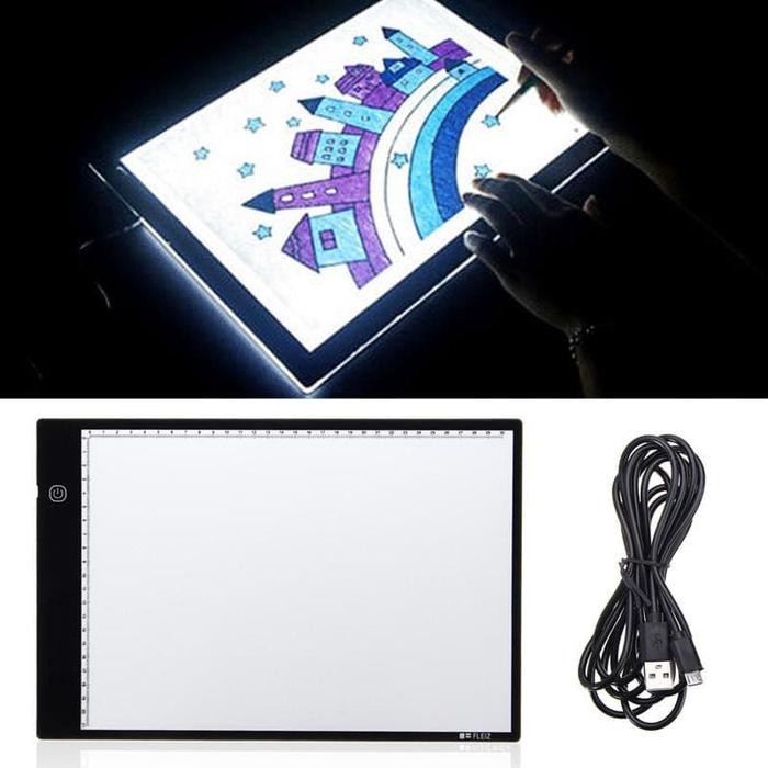 

Drawing Tracing A3 Copy Board Papan Jiplak Led Light Pad Gambar Slim