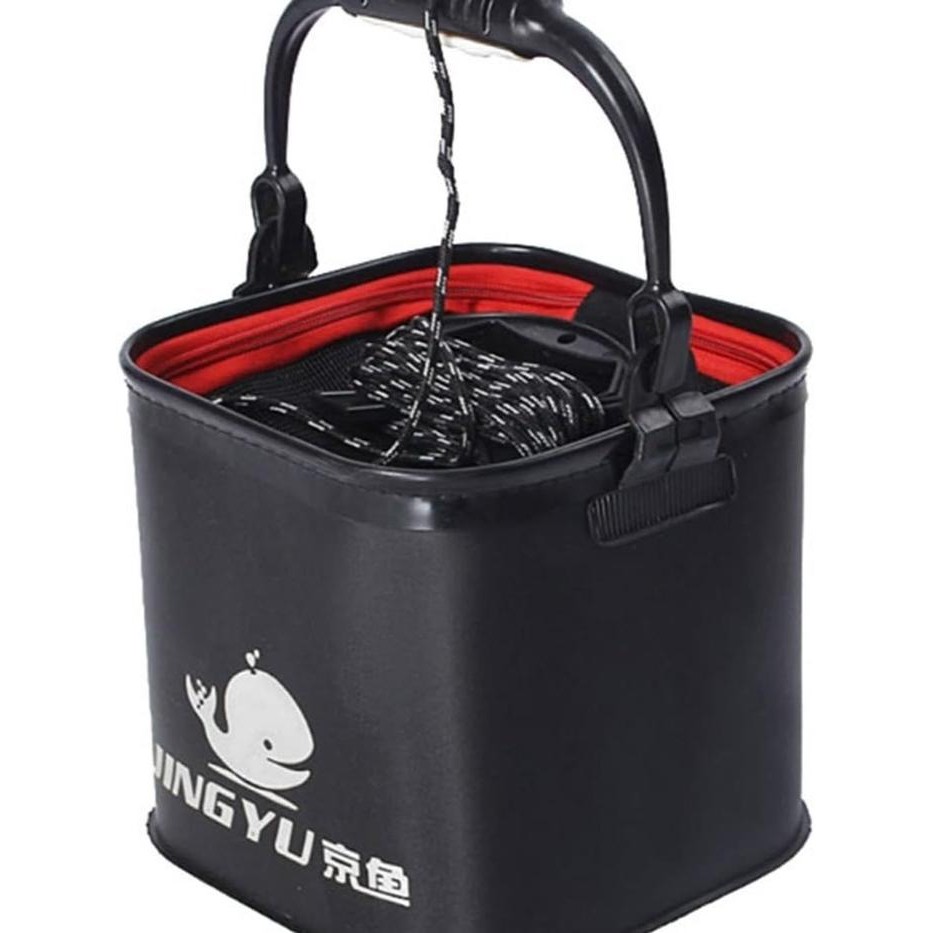 Daiwa Sportindo - Original Tas Lipat Pancing Memancing Untuk Wadah Ikan / Udang Ember Pancing Ember