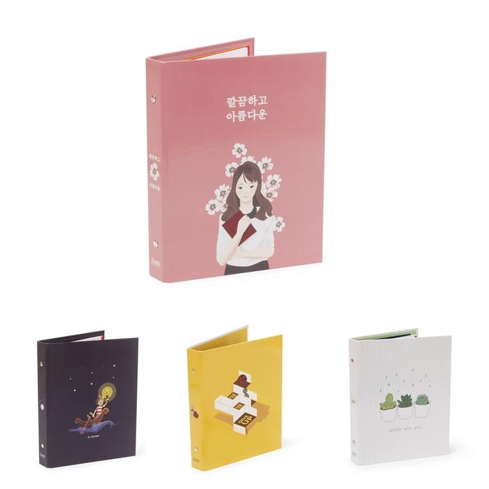 

tersedia bantex fancy b5 multiring binder - notebook organizer kantor & sekolah #1328